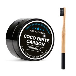 COCOBRITE CHARBON +BROSSE A DENT BAMBOU