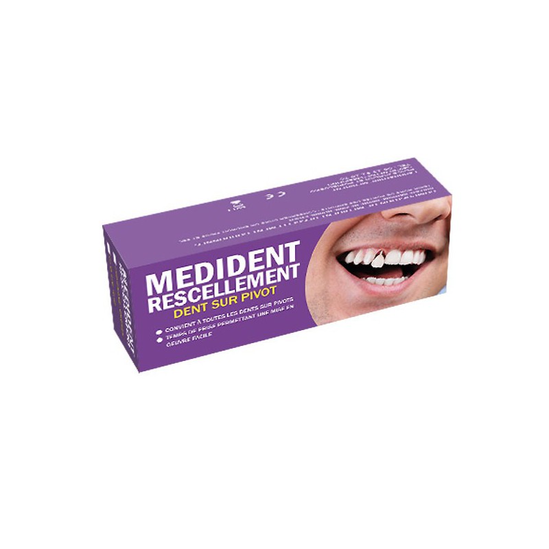 Spatule ciment dentaire à double extrémité